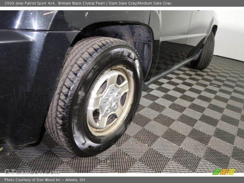 Brilliant Black Crystal Pearl / Dark Slate Gray/Medium Slate Gray 2009 Jeep Patriot Sport 4x4