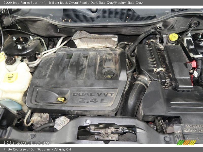 Brilliant Black Crystal Pearl / Dark Slate Gray/Medium Slate Gray 2009 Jeep Patriot Sport 4x4