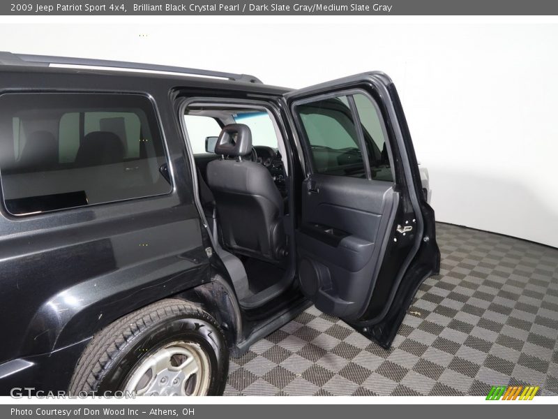 Brilliant Black Crystal Pearl / Dark Slate Gray/Medium Slate Gray 2009 Jeep Patriot Sport 4x4