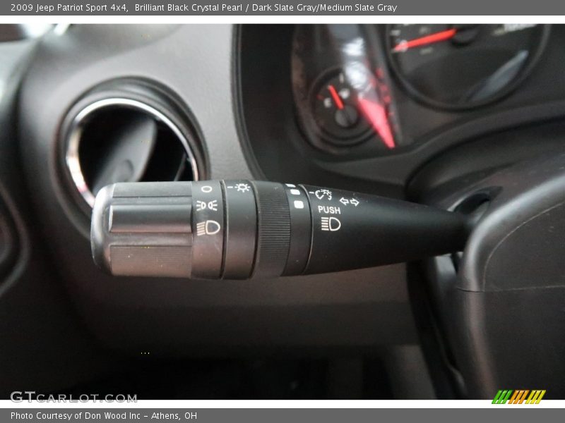 Brilliant Black Crystal Pearl / Dark Slate Gray/Medium Slate Gray 2009 Jeep Patriot Sport 4x4