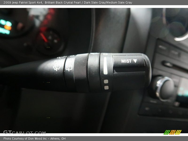Brilliant Black Crystal Pearl / Dark Slate Gray/Medium Slate Gray 2009 Jeep Patriot Sport 4x4