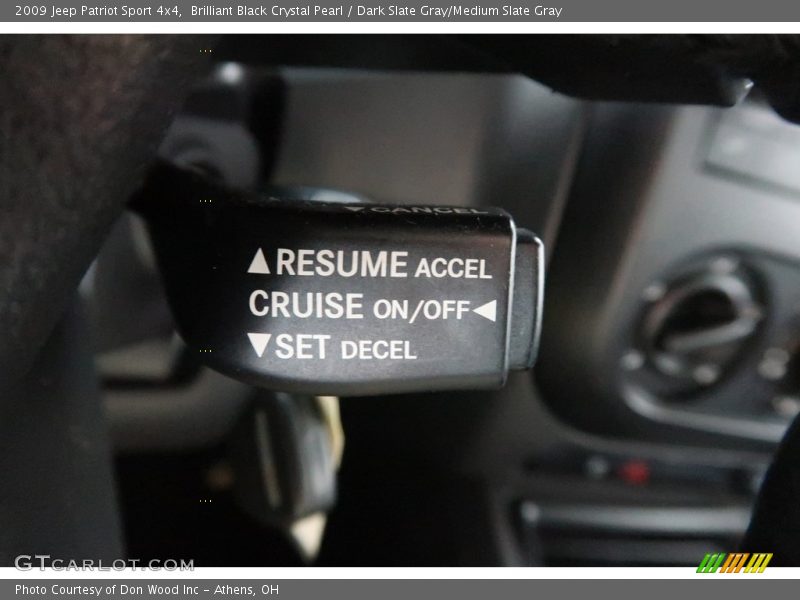 Brilliant Black Crystal Pearl / Dark Slate Gray/Medium Slate Gray 2009 Jeep Patriot Sport 4x4
