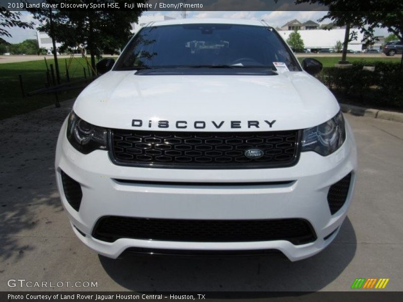 Fuji White / Ebony/Pimento 2018 Land Rover Discovery Sport HSE