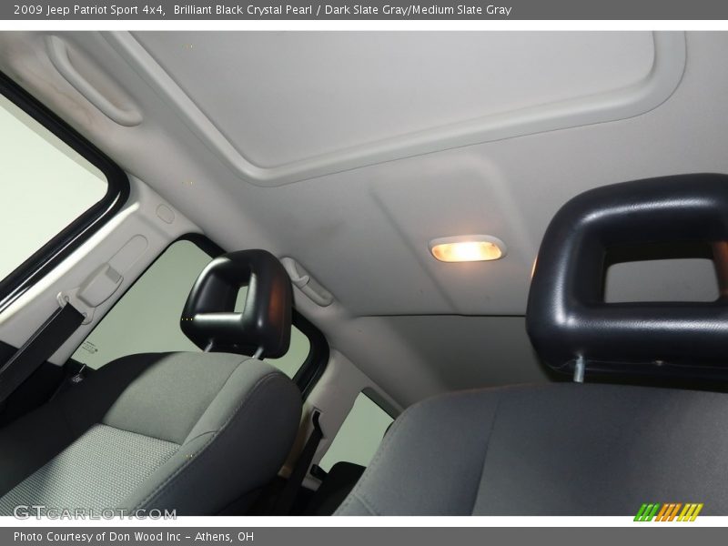 Brilliant Black Crystal Pearl / Dark Slate Gray/Medium Slate Gray 2009 Jeep Patriot Sport 4x4