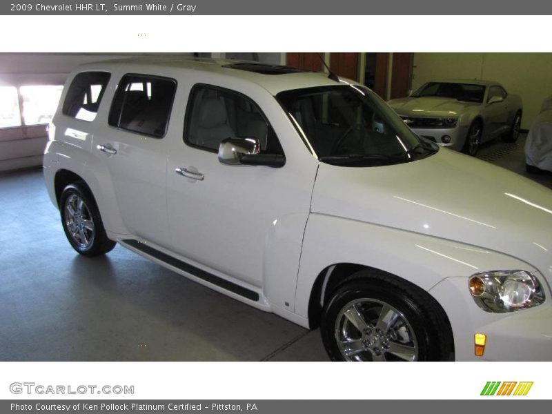 Summit White / Gray 2009 Chevrolet HHR LT