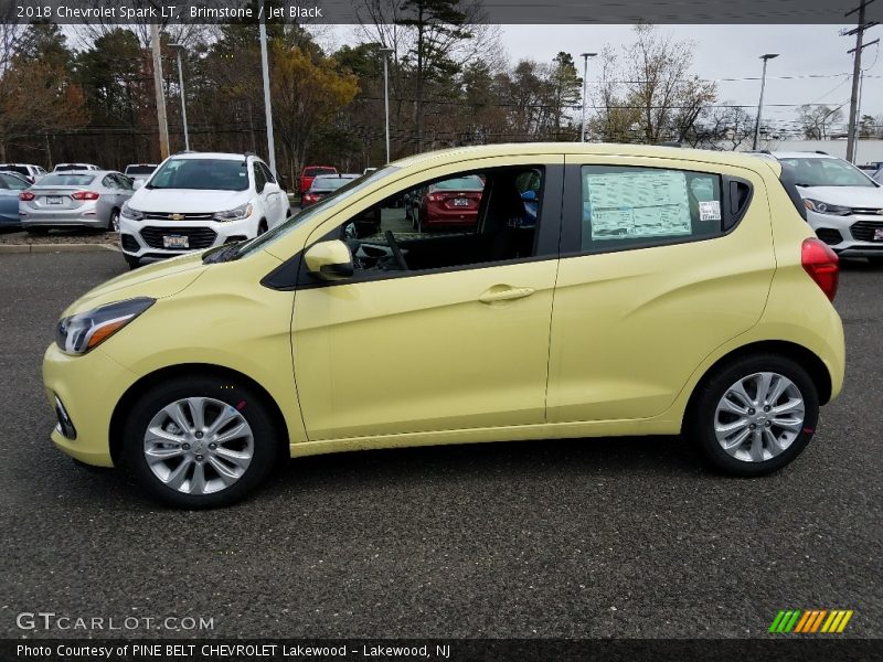 Brimstone / Jet Black 2018 Chevrolet Spark LT