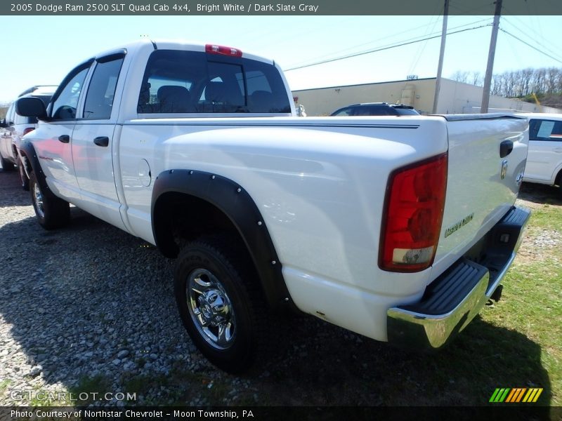 Bright White / Dark Slate Gray 2005 Dodge Ram 2500 SLT Quad Cab 4x4