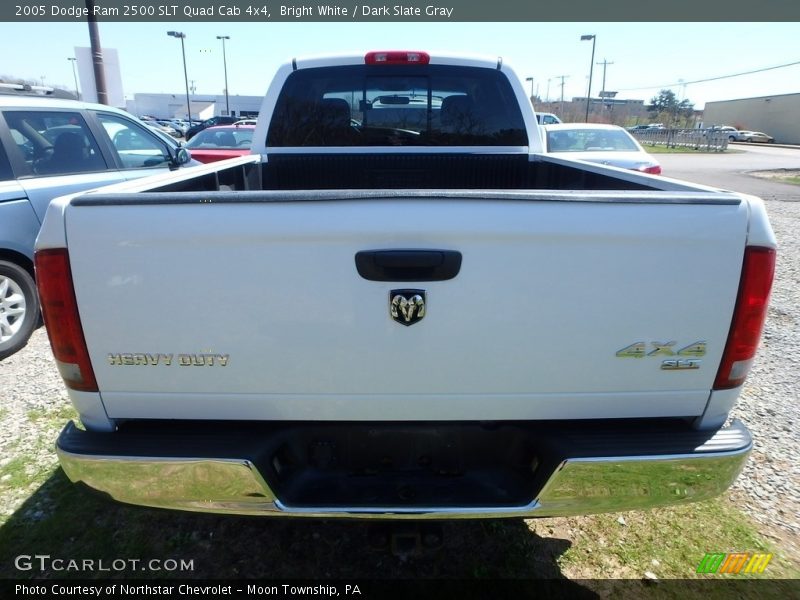 Bright White / Dark Slate Gray 2005 Dodge Ram 2500 SLT Quad Cab 4x4