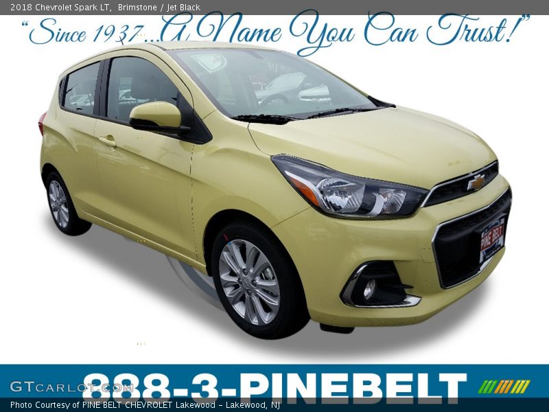 Brimstone / Jet Black 2018 Chevrolet Spark LT