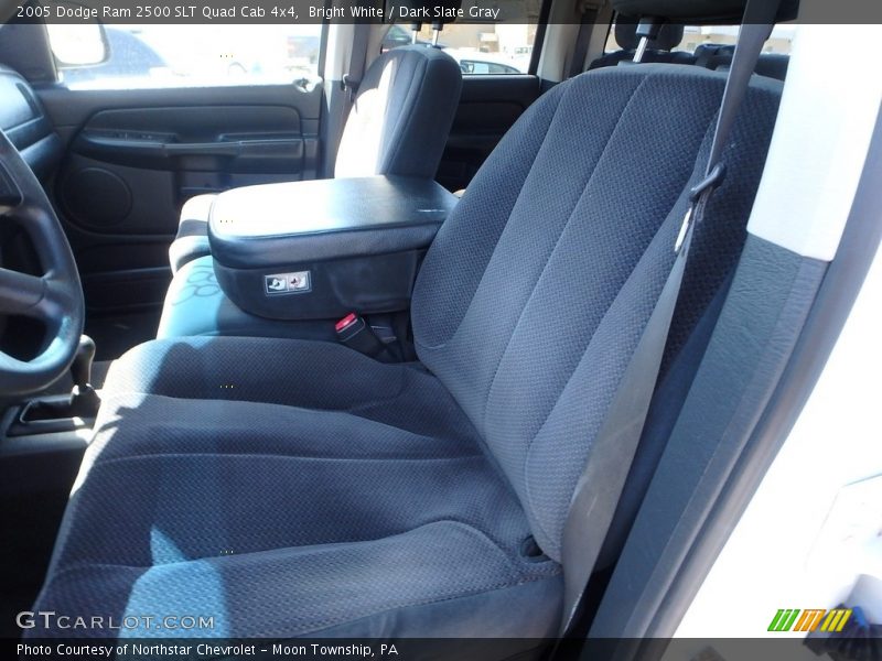 Bright White / Dark Slate Gray 2005 Dodge Ram 2500 SLT Quad Cab 4x4