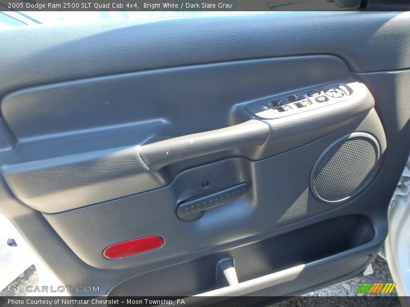 Bright White / Dark Slate Gray 2005 Dodge Ram 2500 SLT Quad Cab 4x4