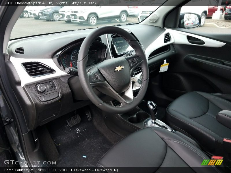  2018 Spark ACTIV Jet Black Interior