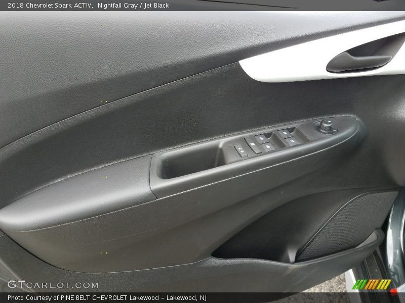 Nightfall Gray / Jet Black 2018 Chevrolet Spark ACTIV