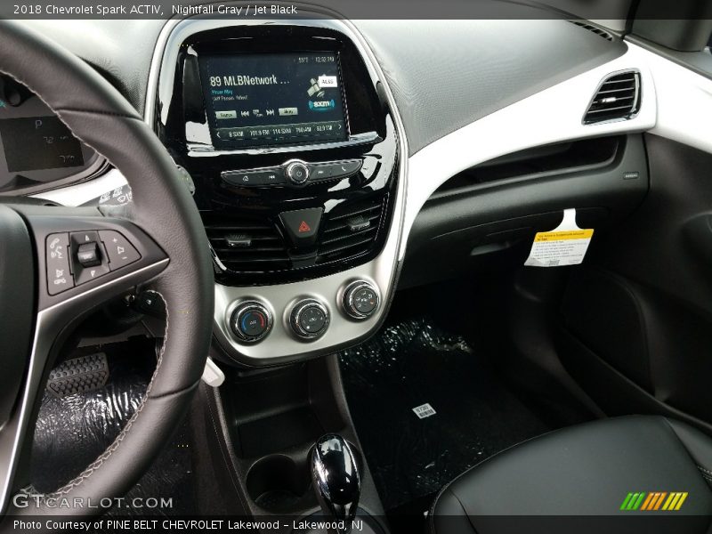 Nightfall Gray / Jet Black 2018 Chevrolet Spark ACTIV