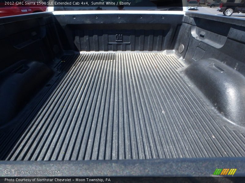 Summit White / Ebony 2012 GMC Sierra 1500 SLE Extended Cab 4x4