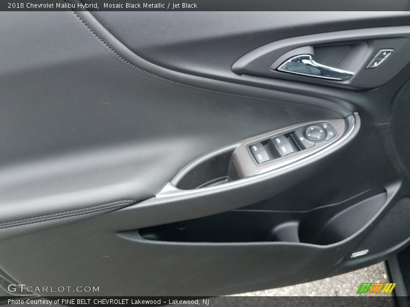 Mosaic Black Metallic / Jet Black 2018 Chevrolet Malibu Hybrid