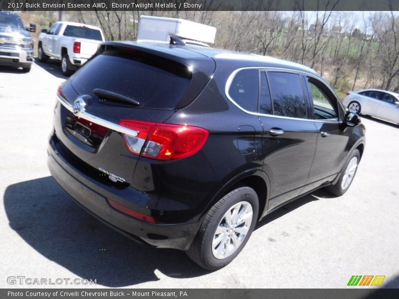 Ebony Twilight Metallic / Ebony 2017 Buick Envision Essence AWD