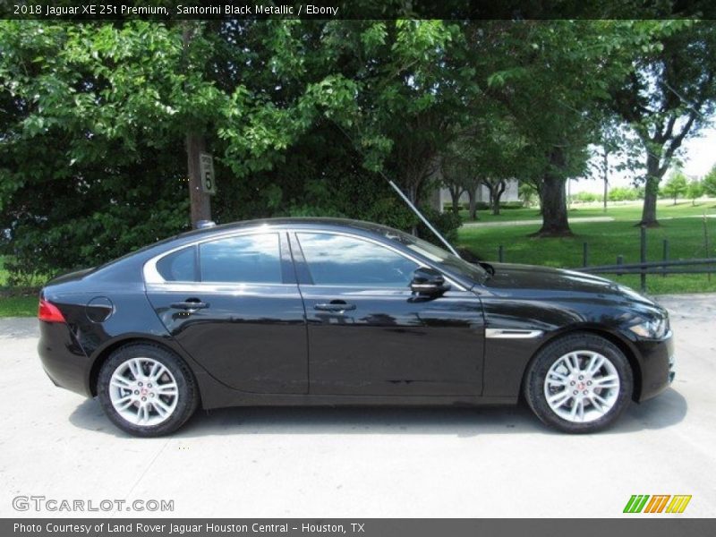 Santorini Black Metallic / Ebony 2018 Jaguar XE 25t Premium