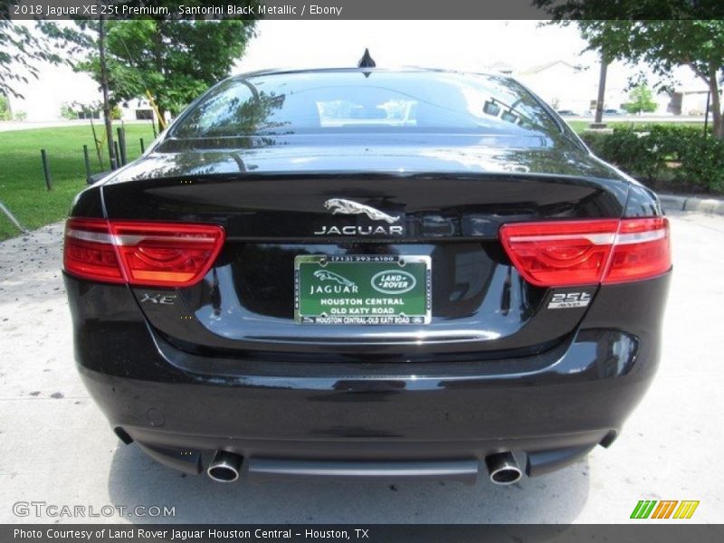 Santorini Black Metallic / Ebony 2018 Jaguar XE 25t Premium