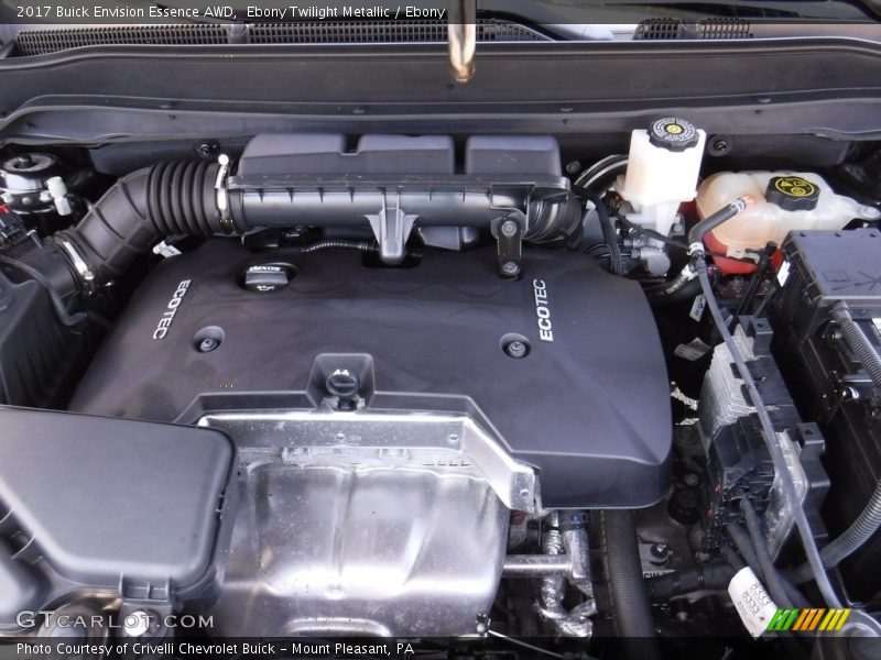 Ebony Twilight Metallic / Ebony 2017 Buick Envision Essence AWD