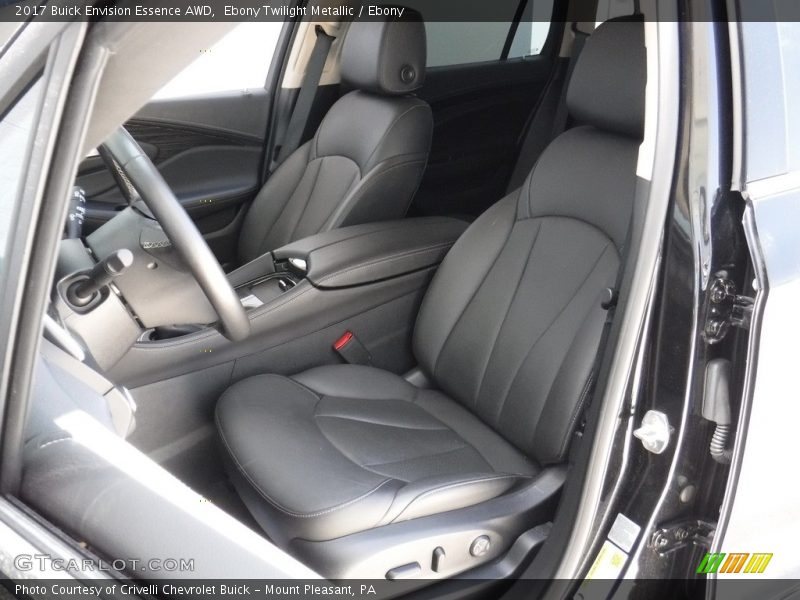 Ebony Twilight Metallic / Ebony 2017 Buick Envision Essence AWD