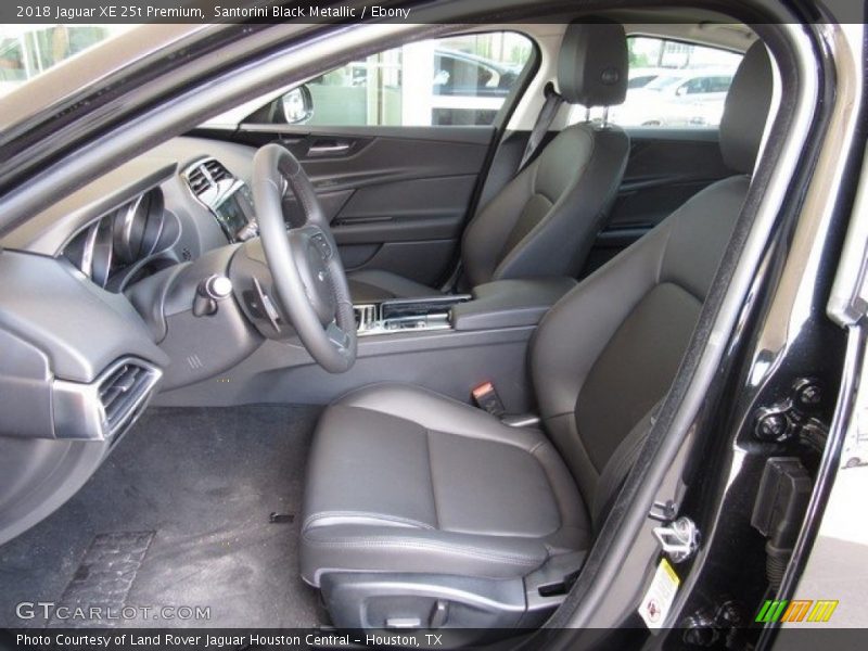 Santorini Black Metallic / Ebony 2018 Jaguar XE 25t Premium