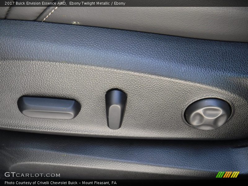 Ebony Twilight Metallic / Ebony 2017 Buick Envision Essence AWD