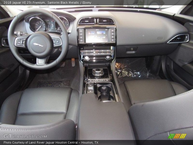 Santorini Black Metallic / Ebony 2018 Jaguar XE 25t Premium
