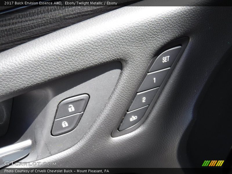 Ebony Twilight Metallic / Ebony 2017 Buick Envision Essence AWD
