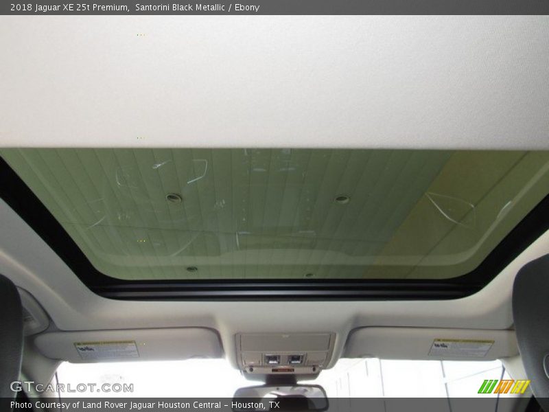 Santorini Black Metallic / Ebony 2018 Jaguar XE 25t Premium