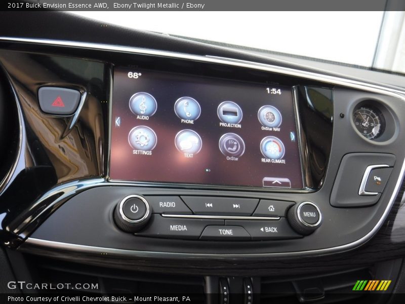 Ebony Twilight Metallic / Ebony 2017 Buick Envision Essence AWD