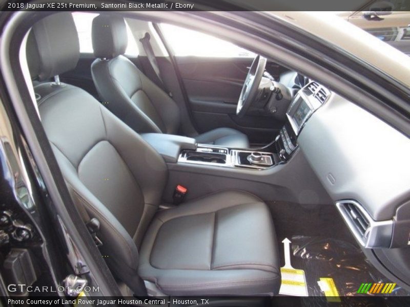 Santorini Black Metallic / Ebony 2018 Jaguar XE 25t Premium