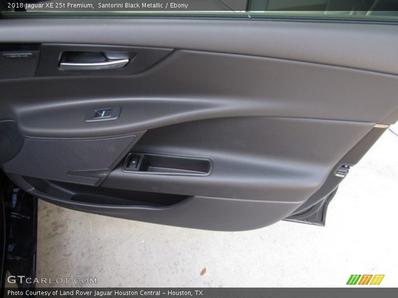 Santorini Black Metallic / Ebony 2018 Jaguar XE 25t Premium