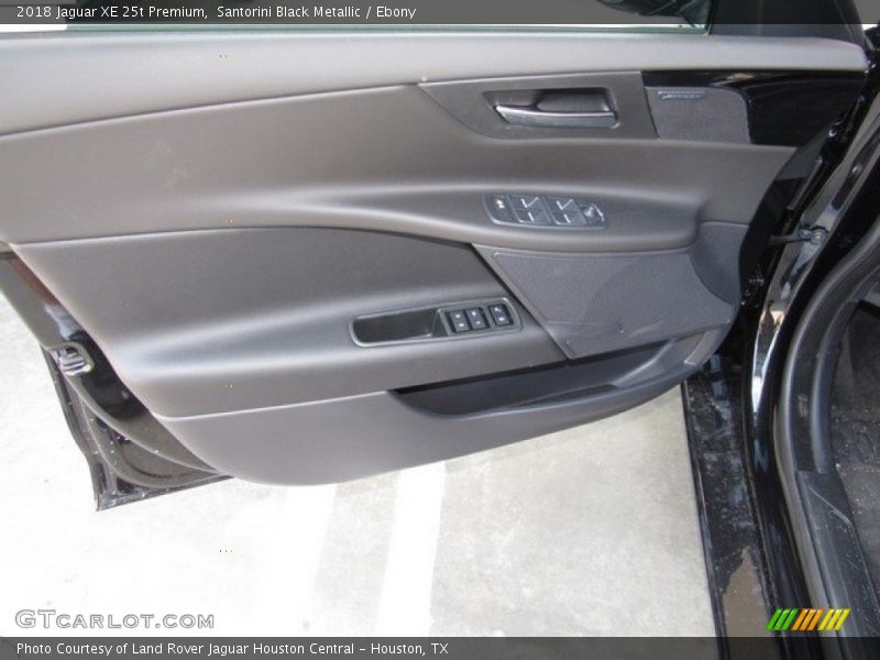 Santorini Black Metallic / Ebony 2018 Jaguar XE 25t Premium