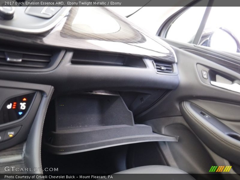 Ebony Twilight Metallic / Ebony 2017 Buick Envision Essence AWD