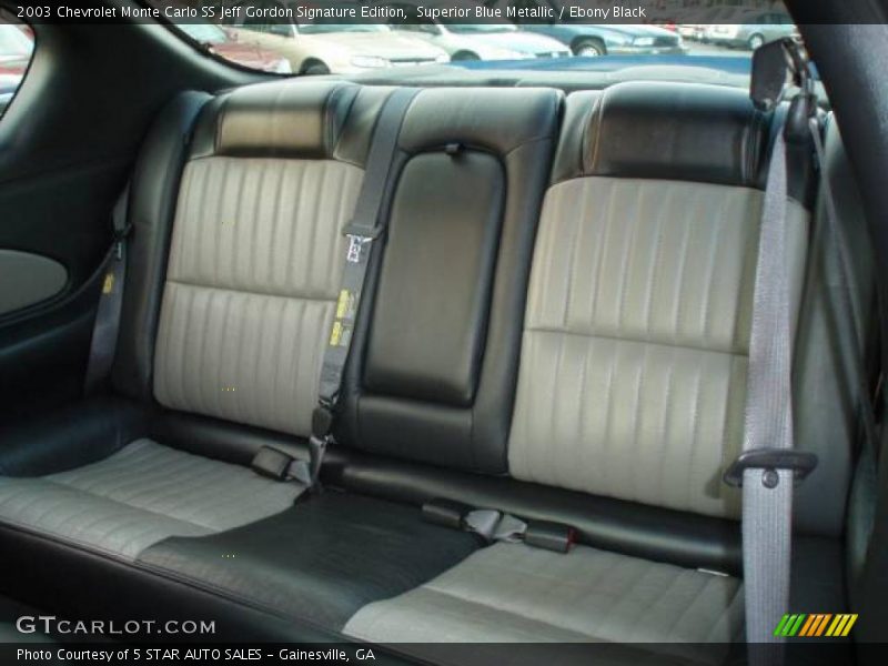 Superior Blue Metallic / Ebony Black 2003 Chevrolet Monte Carlo SS Jeff Gordon Signature Edition