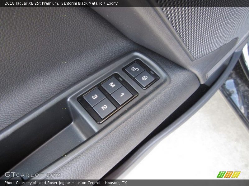 Santorini Black Metallic / Ebony 2018 Jaguar XE 25t Premium