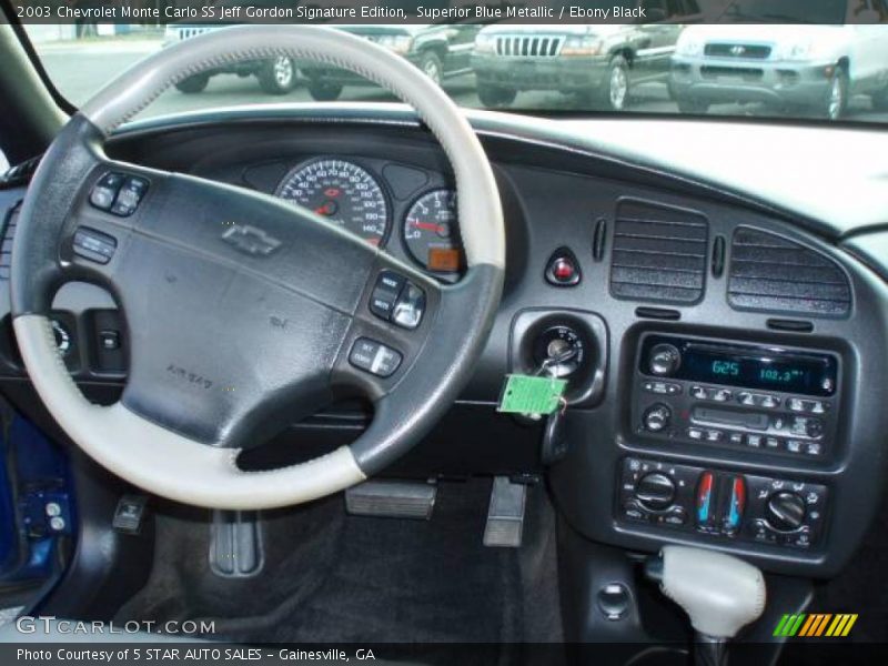 Superior Blue Metallic / Ebony Black 2003 Chevrolet Monte Carlo SS Jeff Gordon Signature Edition
