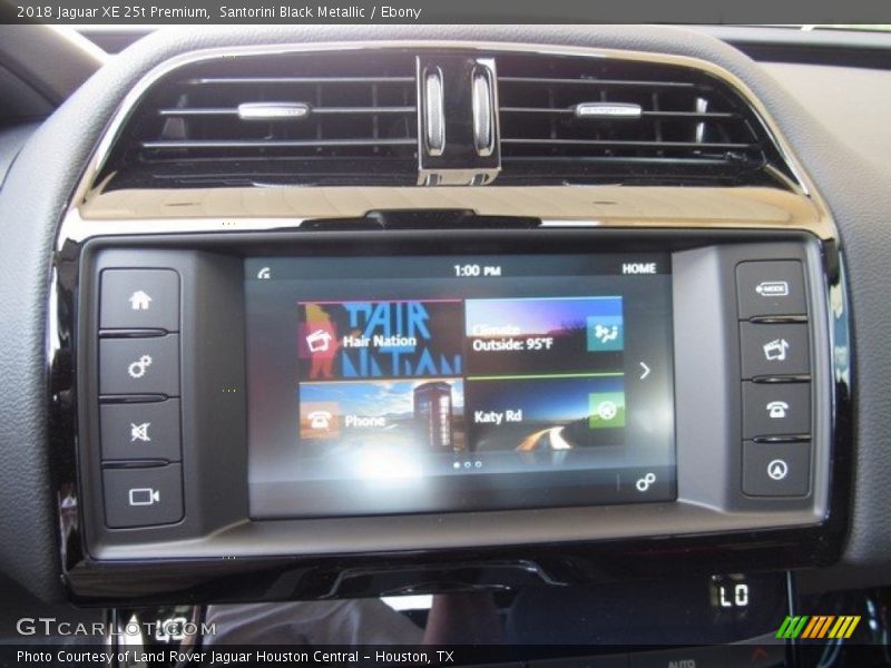Santorini Black Metallic / Ebony 2018 Jaguar XE 25t Premium