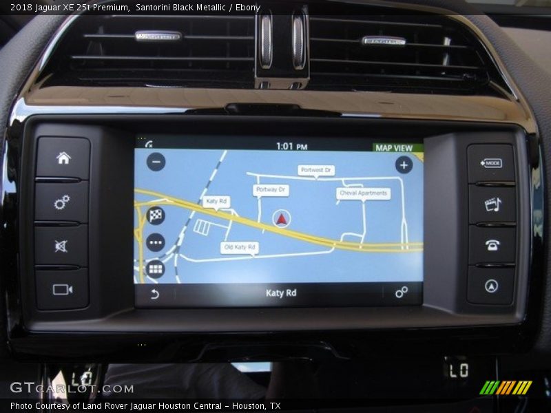 Santorini Black Metallic / Ebony 2018 Jaguar XE 25t Premium
