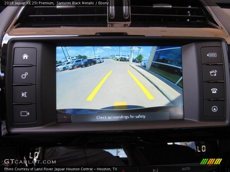 Santorini Black Metallic / Ebony 2018 Jaguar XE 25t Premium
