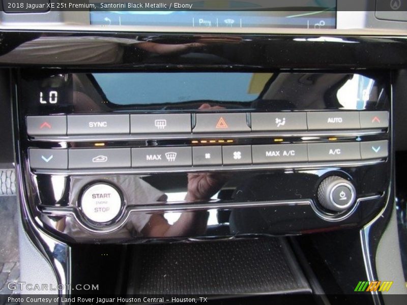 Santorini Black Metallic / Ebony 2018 Jaguar XE 25t Premium