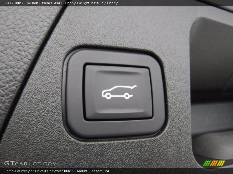 Ebony Twilight Metallic / Ebony 2017 Buick Envision Essence AWD