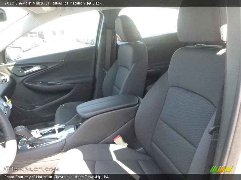 Silver Ice Metallic / Jet Black 2018 Chevrolet Malibu LT