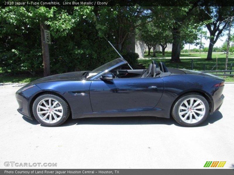  2018 F-Type Convertible Loire Blue Metallic