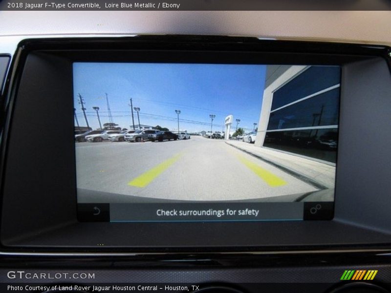 Loire Blue Metallic / Ebony 2018 Jaguar F-Type Convertible