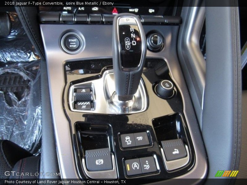  2018 F-Type Convertible 8 Speed Automatic Shifter