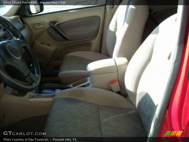 Impulse Red / Oak 2001 Toyota RAV4 4WD
