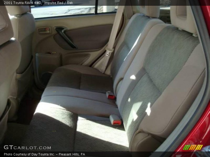 Impulse Red / Oak 2001 Toyota RAV4 4WD