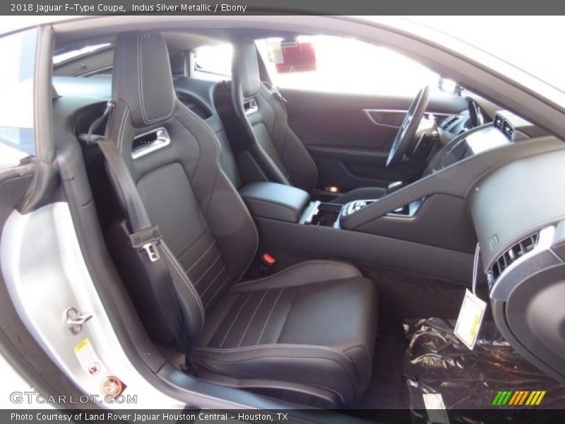 Indus Silver Metallic / Ebony 2018 Jaguar F-Type Coupe
